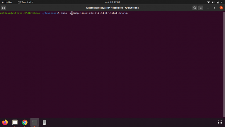 xampp ubuntu 20.04